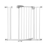 Safe-O-Kid Baluster Pure Metal Baby Safety Gate with 1 Year Warranty, (75-105 cm) Adjustable, 2 Way Auto Close, Barrier for Stairs, Door and Hallways, Barrier Fence-Grey