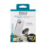 Nite Ize Steelie Orbiter Plus Dash Kit, Compatable with MagSafe Car Mount for iPhone 12, 13, Pro Max, Mini