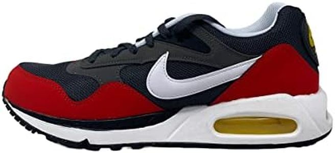 Nike Mens Air Max Correlate Low-Top Sneakers, Anthracite/White-Sport Red, 10 M US