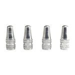 4Pcs Bike Tire Valves Stem Caps Aluminum Alloy Bicycles Caps Bike Valves Caps Air Dust Covers Valves Caps Aluminum Bicycles Caps Decorative Caps