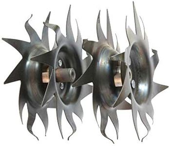 Mantis Tiller Tilling/Cultivating Tines (1 Pair) Fits All Tillers 7222, 7225,7260,7261,7262,7920,7924,7940, (Not Compatible 3550 or 3558 Tiller Models.)