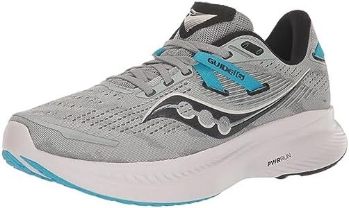 Saucony Mens Guide 16 Concrete/VIZIBLUE Running Shoe - 10 UK (S20810-22)