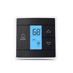 Fenglesha 3316250.712 RV Single Zone Wall Thermostat Compatible with Dometic, Used for Cool/Heat/Furnace Control, Blue Backlight LCD Display, Black
