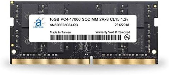 Adamanta 16GB (1x16GB) Laptop Memory Upgrade Compatible for Lenovo Flex 4, Ideapad, Thinkpad, Yoga DDR4 2133Mhz PC4-17000 SODIMM 2Rx8 CL15 1.2v RAM DRAM