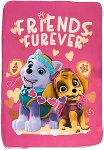 Paw Patrol Skye PP with Stars Pink Throw Blanket