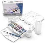 Winsor & Newton Cotman Water Color Field Plus Set, 15 Piece