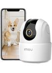 Imou Security Camera 2K Camera Surveillance Interieur 2.4G WiFi Camera for Home Security, Plug-in Indoor Camera 4MP, Pan Tilt, Human & Sound Detection, Night Vision, 2-Way Audio, Smart Tracking