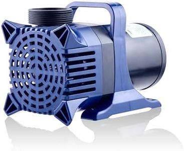 Alpine Corporation - 4000 GPH Submersible Water Pump with 33 FT Cord & Adapters for Ponds, Fountains, Waterfalls – Energy-Efficient, Quiet Operation, Vertical/Horizontal Use, 306 Watts, 21 FT Lift