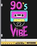 90's Vibe Notebook: Music Compositi