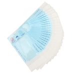 200pcs Self Pouches for Cleaning Tools, Autoclave Sterilizer Bags for Dental Offices, Pouch for Dentist Tools Measuring 2.2 x 5.1 Inches, 1 Box of Paper Blue Film