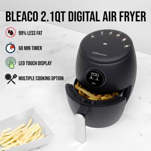 Belaco 2L Air Fryer – Compact Oil-Free Cooker