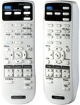 Universal Projector Remote Control Compatible with All Epson Projectors, Include EB EMP EX VS H BrightLink Home Cinema Powerlite Series