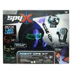 SpyX Night Ops Kit for Kids - 4 Piece Set for Spy Missions in the Dark - Includes Night Ops Glasses, Invisible Ink Pen, Micro Listener, Motion Alarm, 6+ Years