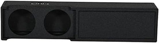 Dual 10" Ported Bedlined Subwoofer Sub Box Enclosure for 2019 Dodge Ram Crew Cab