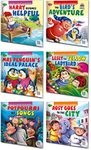 Story Books For Beginners Pack of 6 Books| Early Reader Series in Large Font (v1)