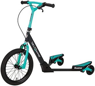 Razor DeltaWing Scooter Black/Mint Green, One Size