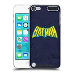 Head Case Designs Officially Licensed Batman DC Comics Classic Distressed Look Logos Hard Back Case Compatible With Apple iPod Touch 5G 5th Gen