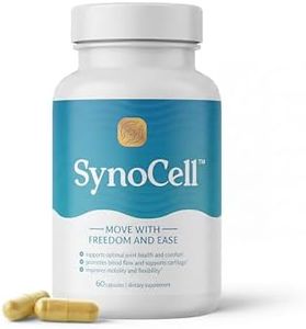 Synocell Glucosamine Chondroitin Complex Back, Neck, and Joint Support Supplement with Boswellia, Quercetin, & MSM - Renew Your Joints from The Inside Out - Move with Freedom and Ease