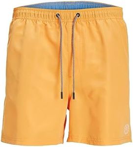 Jack & Jones Jpstfiji Jjswim Sn LY Bañador Corto, Albaricoque/Detalle: sólido, M Hombres