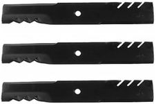 Rotary John Deere Mower Deck Mulch Blades- 48'' Deck - Z425 Z445 Z525 Z540m