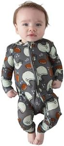 Posh Peanut Convertible Baby Sleepers - Boys Footless Baby Pajamas with 2 Way Zipper for Easy Diaper Changes