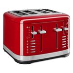 KitchenAid 4 Slice Toaster, KMT4109, Empire Red