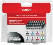 Canon CLI-8 8 Color Multi Pack Compatible to Pro9000, Pro9000 Mark II