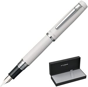 Procyon Fountain Pen - Porcelain White #3 M - Medium Stainless Steel Nib