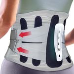 Antara AGEasy Spine Pro Belt for Lower Back Pain Relief, Sciatica, Muscle Strains, and Spinal Recovery | Adjustable Lumbar Support Belt for Men & Women | Improves Posture, Reduces Discomfort, Enhances Stability & Aids in Injury Recovery | Orthopedic LS Belt (M)