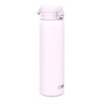 ION8 1 Litre Stainless Steel Water Bottle, Leak Proof, Easy to Open, Secure Lock, Dishwasher Safe, Carry Handle, Hygienic Flip Cover, Easy Clean, Metal Water Bottle, 1200 ml/40 oz, Lilac Dusk Pink