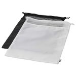 Ikea Laundry Bag, Black/White, 34x50 cm (13 3/8x19 5/8")(2 Bags)