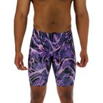 TYR Men's Jammer Swim Trunks, Electro Purple, 32