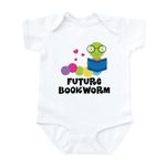 CafePress Future Bookworm Infant Bodysuit - Cute Infant Bodysuit Baby Romper