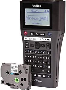 Brother PT-H500 Beschriftungsgerät inklusive USB-Schnittstelle (für 3,5 bis 24 mm breite TZe-Schriftbänder, bis zu 30 mm/Sek. Druckgeschwindigkeit)