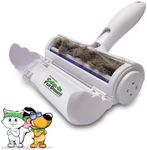 CALM DA FUR DOWN Pet Hair Remover Reusable Roller - Portable Effective Cat & Dog Hair Remover- Pet Lint Roller Extra Sticky for Couch, Cat Trees, Dog beds, Carpet, Bedding, Car, Home Fur Removal Tool