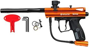 Spyder Victor Semi-Auto CO2 Paintball Marker with Extended Warranty (Polish Orange)