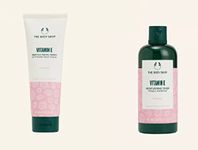 The Body Shop Vitamin E Hydrating Toner 250ml Gentle Wash 125ml Set moisturising