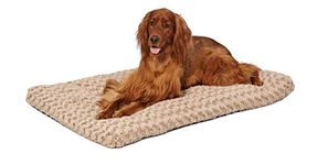 MidWest Homes for Pets Ombré Swirl Plush Pet Bed; 106.68cm (42-Inch) Long Pet Bed for Toy Dog/Cat Breeds; Mocha; Model 40642-STB