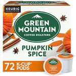 Green Mountain Coffee Pumpkin Spice, Keurig K-Cups, 72 Count