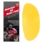 XII WY Universal Motorcycle 3/4 open face Helmet Shield Anti Fog Film,Yellow Visor Lens Insert Fog Resistant Waterproof Sticker