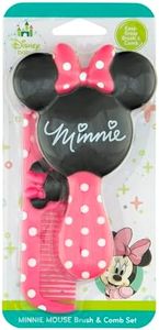 Disney Baby Minnie Hair Brush and Wide Tooth Comb Set