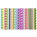 Eruinfang 100 Pack Paper Straws, Party Straws Disposable Straws Biodegradable Recyclable Drinking Straws Colourful Drinking Straws for Birthdays, Parties and Decorations (EruinfangTR054)