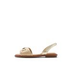 ALDO Women's Agreinwan Flat Sandal, Gold, 8