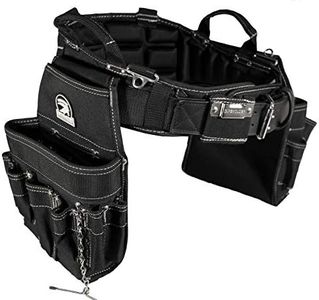 Gatorback B240 Electrician's Combo with Pro-Comfort Back Support Belt. Heavy Duty Ventilated Work Belt (Large 36-40 inches)