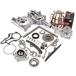 Compatible With 85-95 Toyota 2.4 SOHC 8V 22R 22RE 22REC High Performance Heavy Duty Timing Chain Kit w/Timing Cover Oil Pump GMB Water Pump