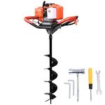 GIGAWATTS XLNT WA44F-5B Earth Auger and Bit Combo Land Drill Machine Ideal Gardening Tool for Post Hole Digger Bulb Bedding Digging Plant Rapid Planter- 1 PC