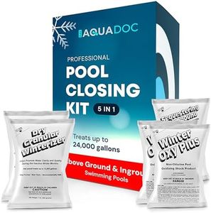 AquaDoc Pool Winterizing Kit - 3 Part Closing Kit for Up to 24,000 Gallons
