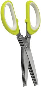 Premier Housewares Herb Scissors - Lime Green/White