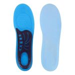 VazzLox Dual Gel Arch Support for Flat Feet Silicone Insole Multi-Layer Lifts Soles Men & Women Flat Foot insoles Orthopaedic Gel Flat Feet Arch Support Insole, Arch Support Trim to Fit (Men (8-12))