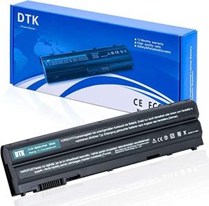 DTK Batteria portatile per Dell Latitude E6420 E5420 E5520 E5430 E5530 E6430 E6520 E6530 E6530 Laptop Battery - Dell Part Uj499 Ykf0m [11.1v 5200mAh]